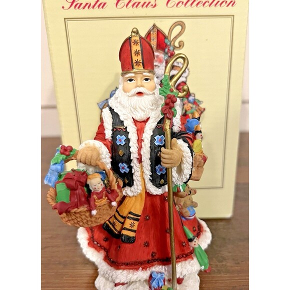 Vintage 1993 The International Santa Collection St. Nicholas Turkey - Picture 6 of 13